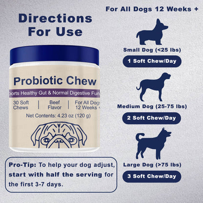 Premium Pet Probiotic Chews™