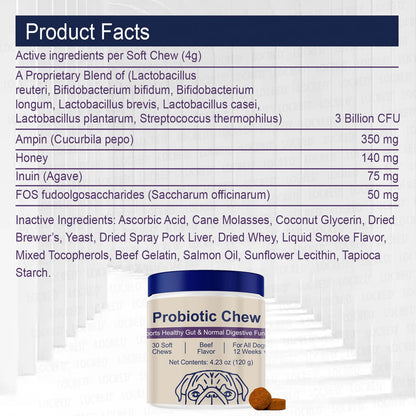 Premium Pet Probiotic Chews™
